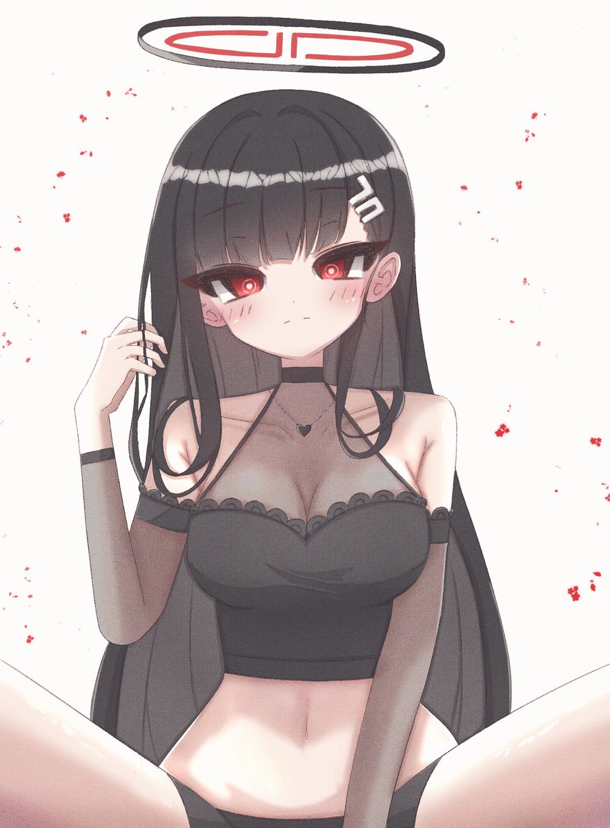 bamhaneul1113's tweet image. #ブルーアーカイブ 
#調月リオ