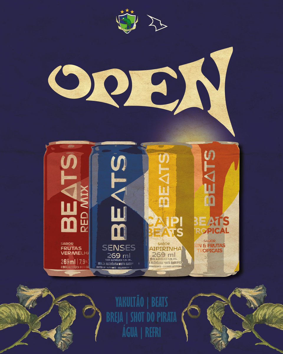 o Darwinho e o Morce não trouxeram ovos de páscoa🍫, mas que tal um open muito colorido pra alegrar nosso público?!🍻

*as Beats serão servidas somente a partir das 17h por motivos de redução de danos‼️