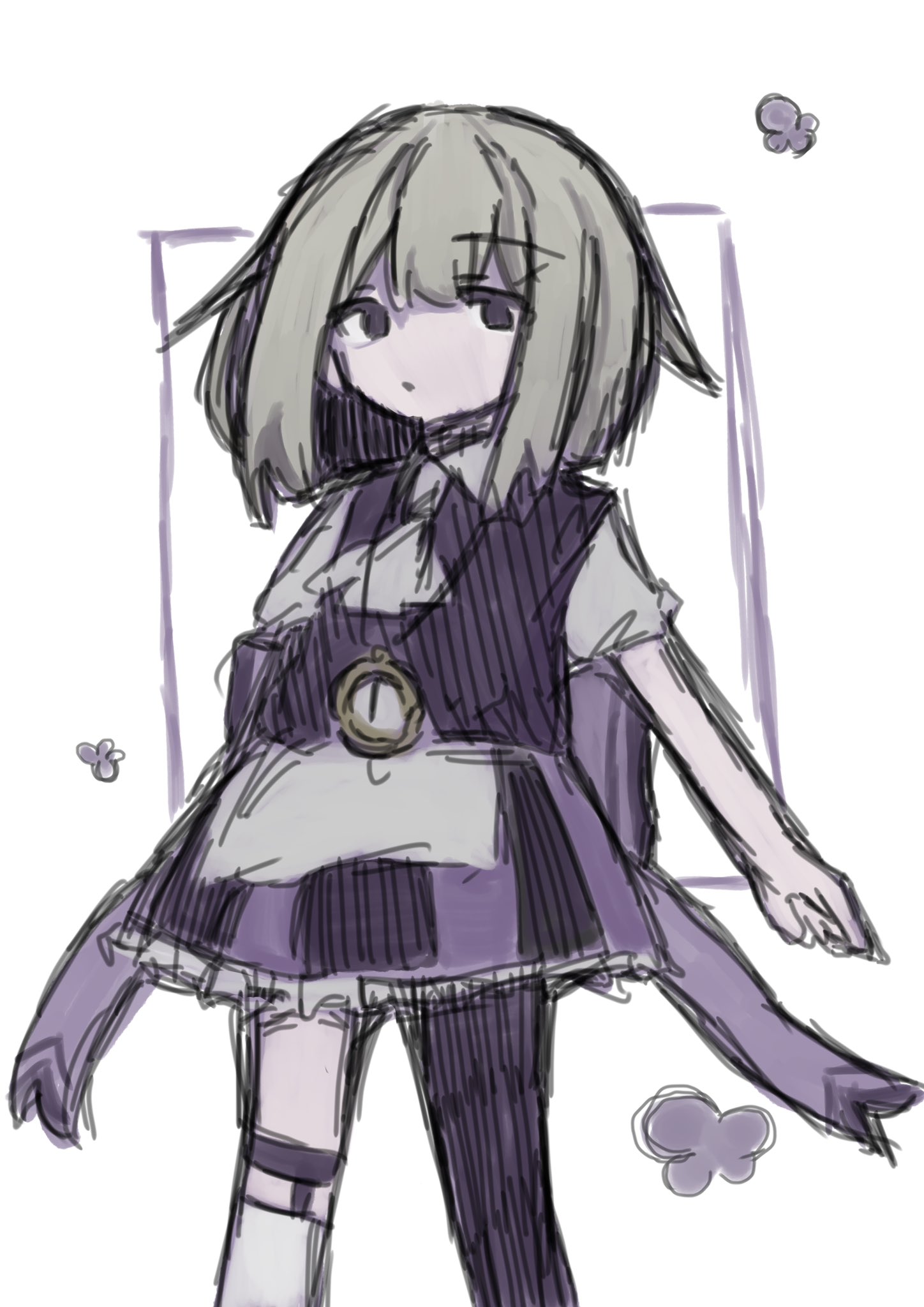 さくらんぼの上に小さいうさぎちゃんのイラスト | 無料イラスト
