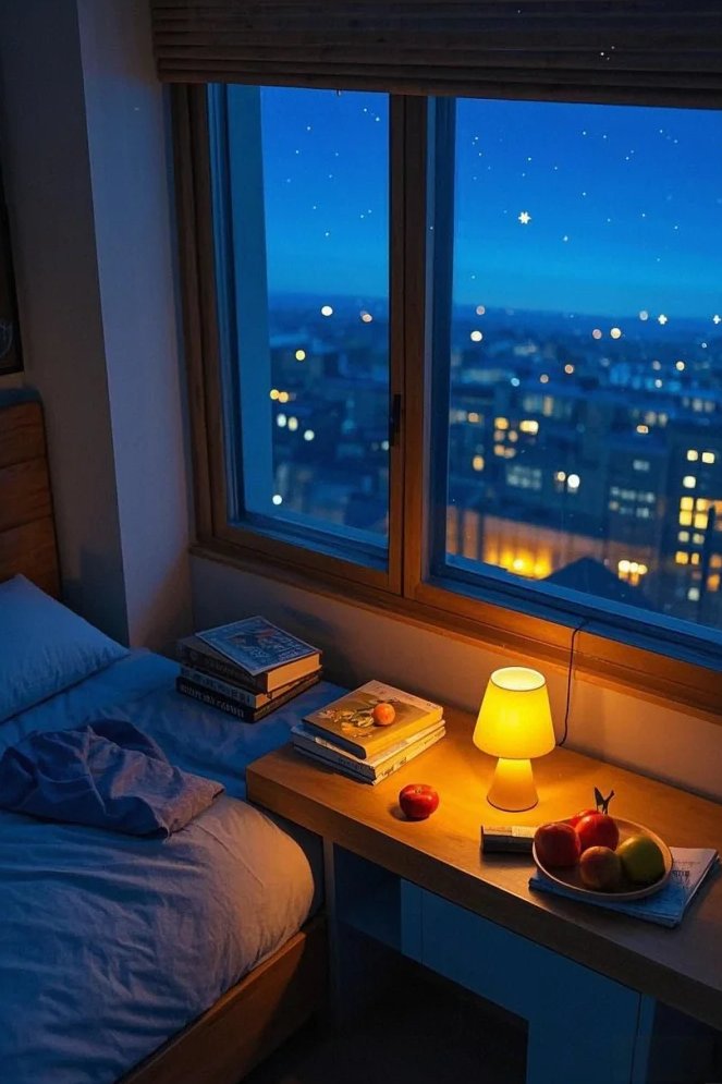 A night full of dreams awaits 🌌🛌