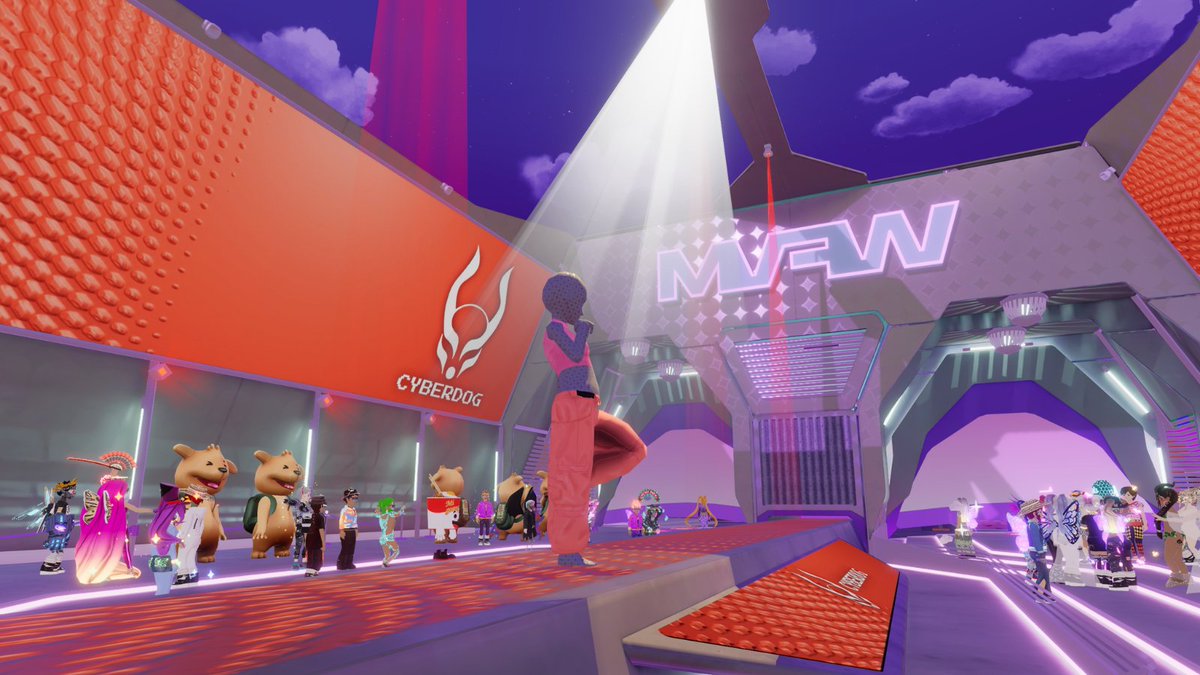 Decentraland tweet media
