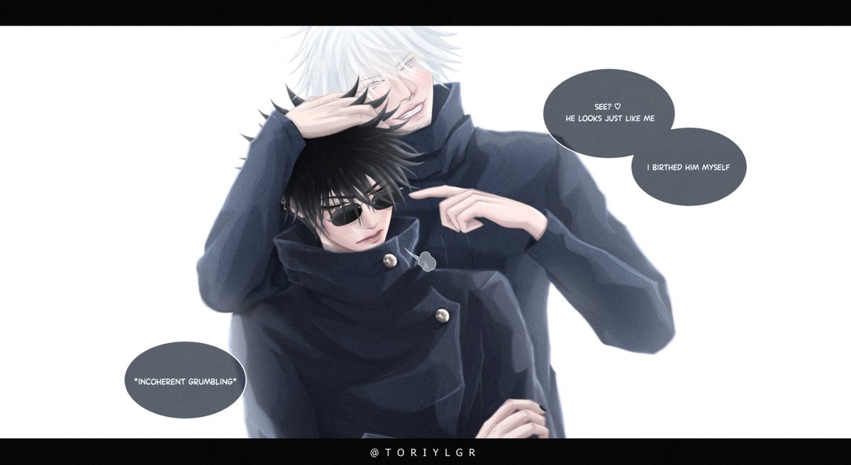 toriylgr's tweet image. #jjk #jujutsukaisen #megumifushiguro #gojosatoru #dadjo