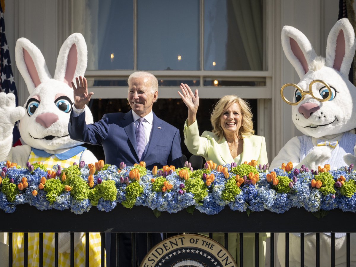 RETWEET to wish <a href="/JoeBiden/">Joe Biden</a> and <a href="/DrBiden/">Dr. Jill Biden</a> a Happy Easter! 🐰