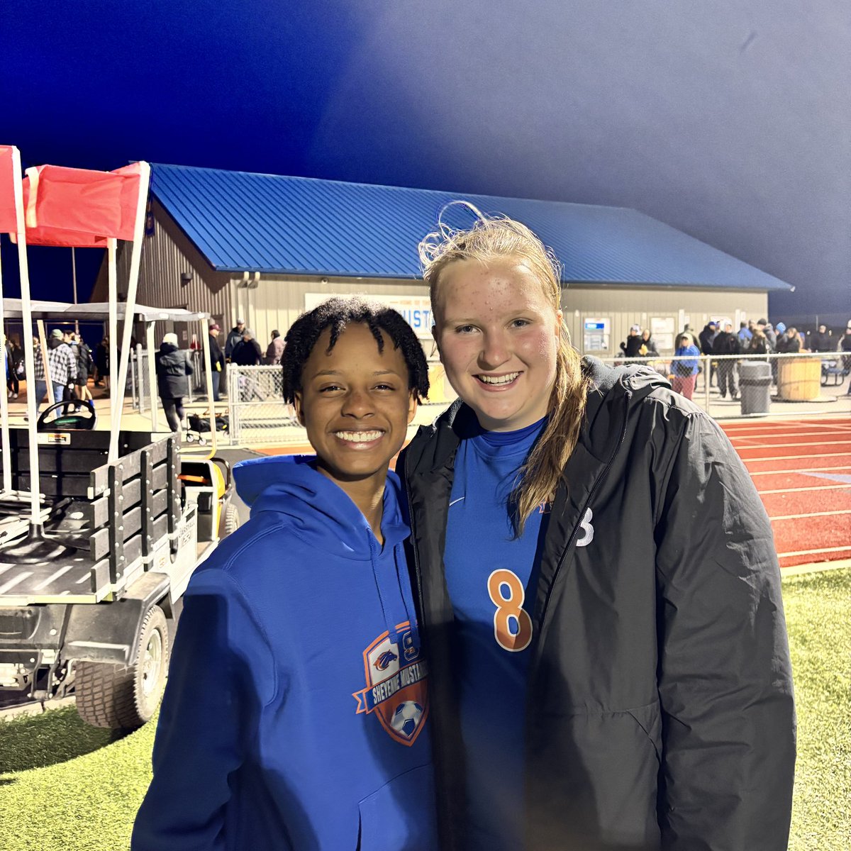 soccerSheyenne's tweet photo. Congratulations Kaylie Gaffney and Simone Bailey for being player of the game Thursday night! https://t.co/xvsC5FQktL