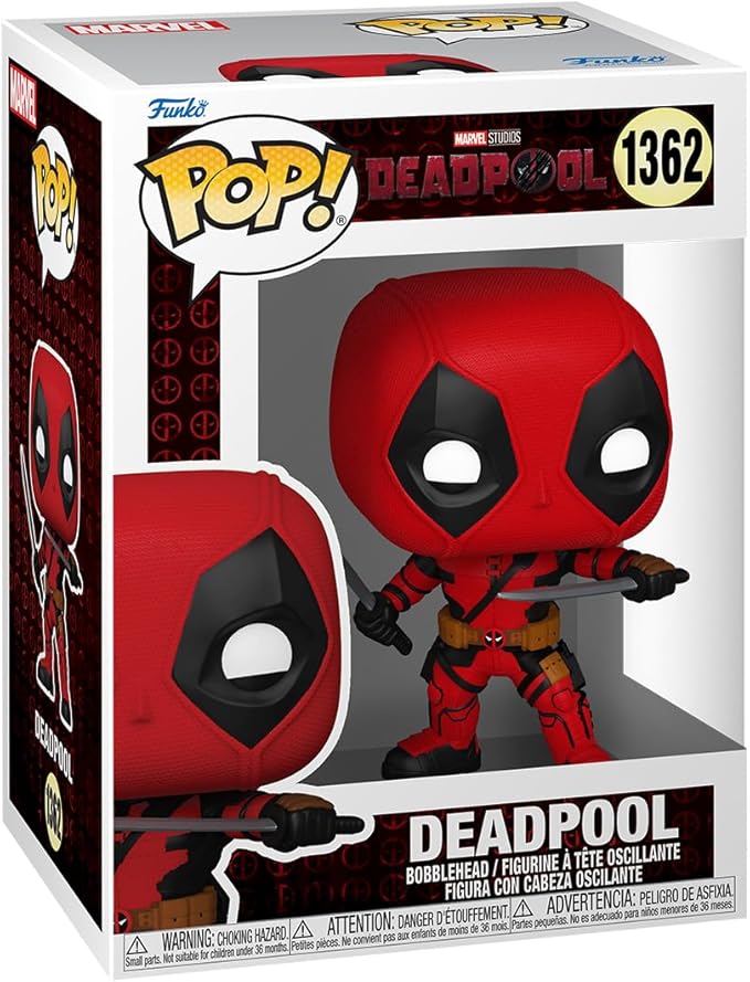 💥 ¡Deadpool en una figura épica! Un must para los coleccionistas y fans de Marvel.

#FunkoPop #Marvel #Deadpool #Wolverine

👉 amzn.to/4clevbk