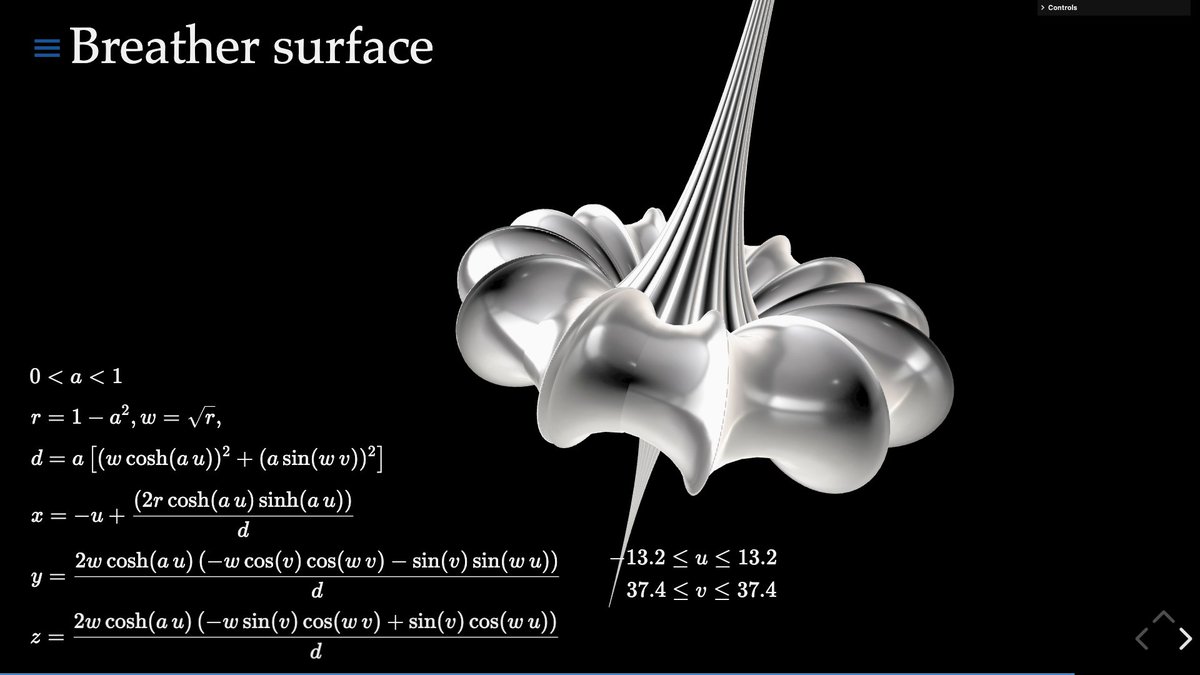 jcponcemath's tweet image. #mathart #parametric #surfaces youtu.be/5jbozOyMR_8