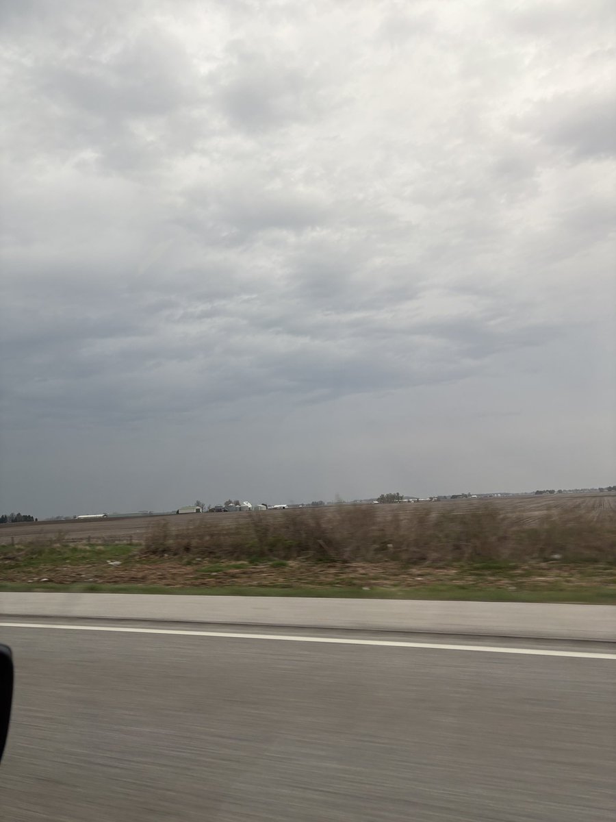 Heading West into the Northward-moving system! Will post once we have made it in!