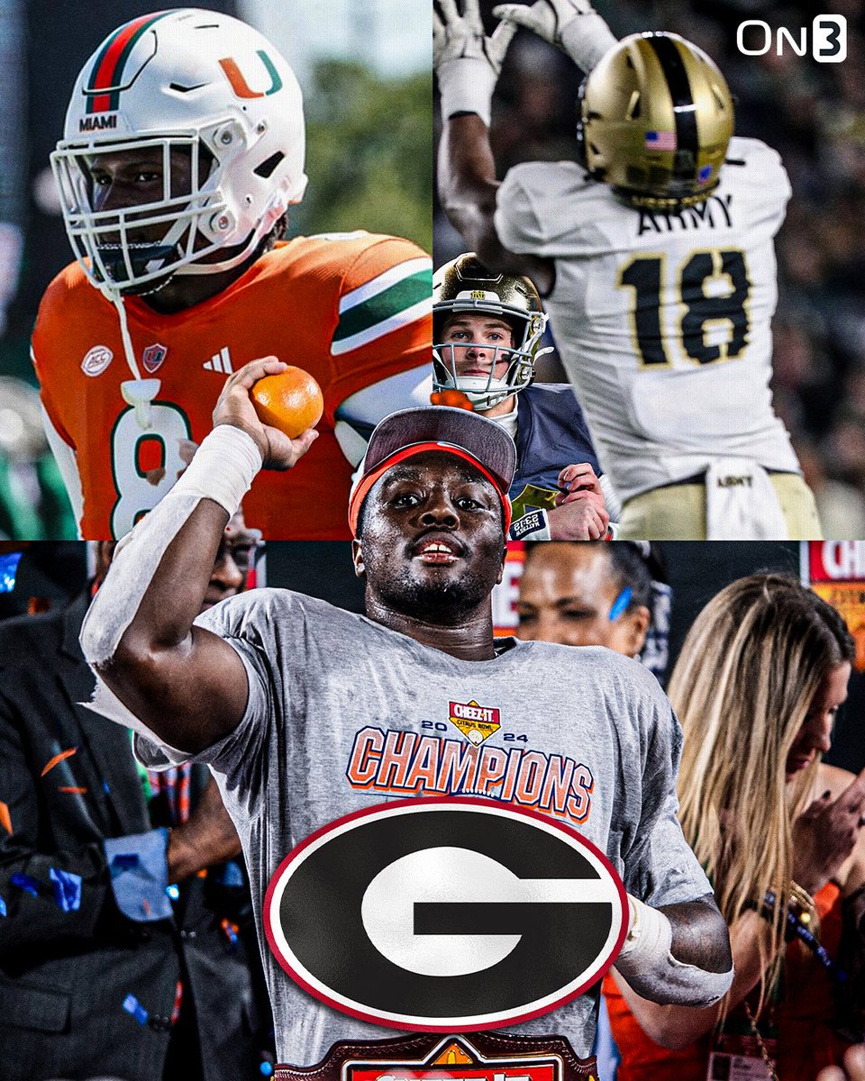 On3 (@on3sports) on Twitter photo BREAKING: Kirby Smart & Georgia just landed 3 signees out of the Transfer Portal, <a href="/PeteNakos_/">Pete Nakos</a> reports.
🐶Illinois RB Josh McCray
🐶Miami DL Joshua Horton
🐶Army LB Elo Modozie
on3.com/transfer-porta… BREAKING: Kirby Smart & Georgia just landed 3 signees out of the Transfer Portal, <a href="/PeteNakos_/">Pete Nakos</a> reports.
🐶Illinois RB Josh McCray
🐶Miami DL Joshua Horton
🐶Army LB Elo Modozie
on3.com/transfer-porta…
