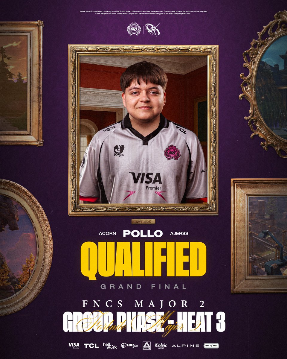 C'EST FAIT, 8/8 #M8WIN 

 <a href="/Pollofn6/">Pollo</a> se qualifie en Grande Finale, quel week-end ! 🏆