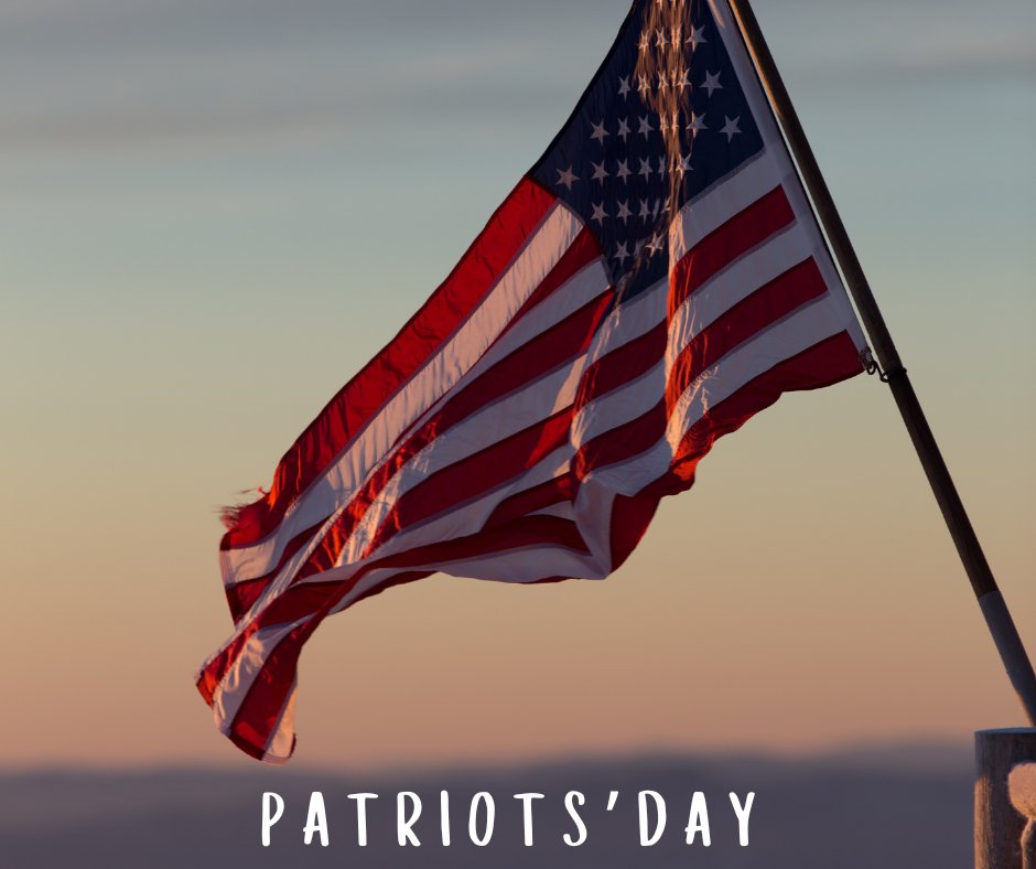 Our branches will be closed on Monday, April 21st, 2025, in observance of Patriots' Day. We’ll resume normal hours on Tuesday, April 22nd. Wishing you a safe and meaningful day!
