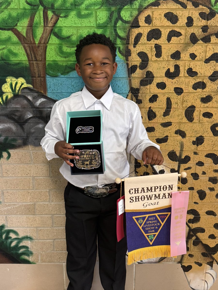 Jenkins Elem. (@jenkins_jaguars) on Twitter photo Congratulations to Lance Kissam! He won championship showman overall for all grade levels for his goat. Then, he placed 2nd place in his weight class for his goat. Finally, 
he placed 4th overall! We are so proud of you! <a href="/cwilli510/">Cecily Parker</a> <a href="/SpringISD/">Spring ISD</a>_Super @SpringISD <a href="/HilarionMartin1/">Hilarion Martinez</a> Congratulations to Lance Kissam! He won championship showman overall for all grade levels for his goat. Then, he placed 2nd place in his weight class for his goat. Finally, 
he placed 4th overall! We are so proud of you! <a href="/cwilli510/">Cecily Parker</a> <a href="/SpringISD/">Spring ISD</a>_Super @SpringISD <a href="/HilarionMartin1/">Hilarion Martinez</a>