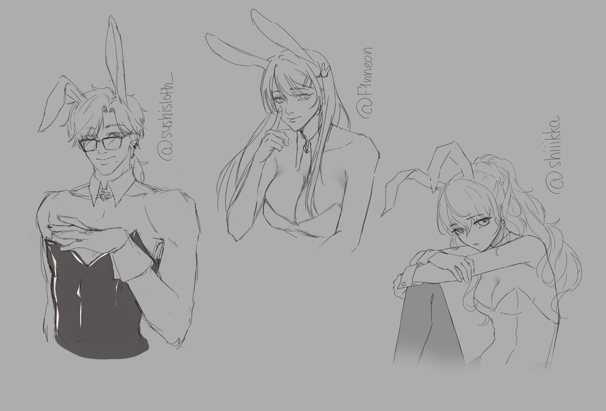 Happy Easter and ty for bunny outfit redeems~ hehe📷