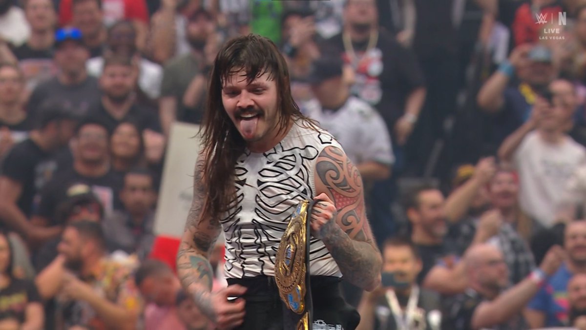 TribalMegastar's tweet image. DOMINIK MYSTERIO HAS WON THE IC TITLE.

DOM WINS HIS FIRST MAIN ROSTER SINGLES TITLE 🔥🔥🔥

LFGGGGGGGG

#WrestleMania