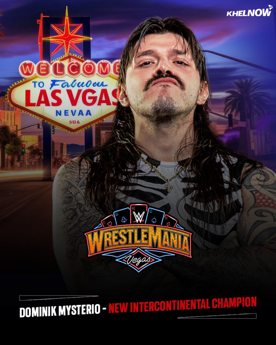 Roadster_26's tweet photo. Damm the cowd was behind him... truly deserved 🔥🔥 #WrestleMania41 @WWEIndia https://t.co/8MfR29YXYx