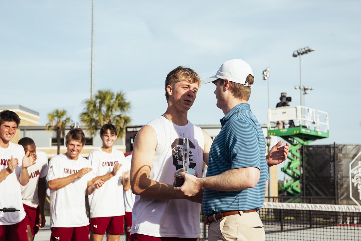 GamecockMTennis's tweet photo. Proud of our guys!

Connor &amp; Sean earn All-Tournament honors👏 https://t.co/P9OWhPvyPo