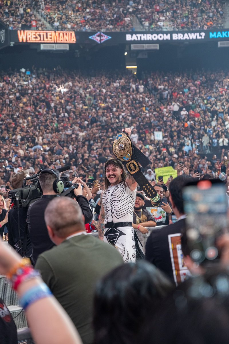 AND NEW! <a href="/DomMysterio35/">Dominik</a> #WrestleMania