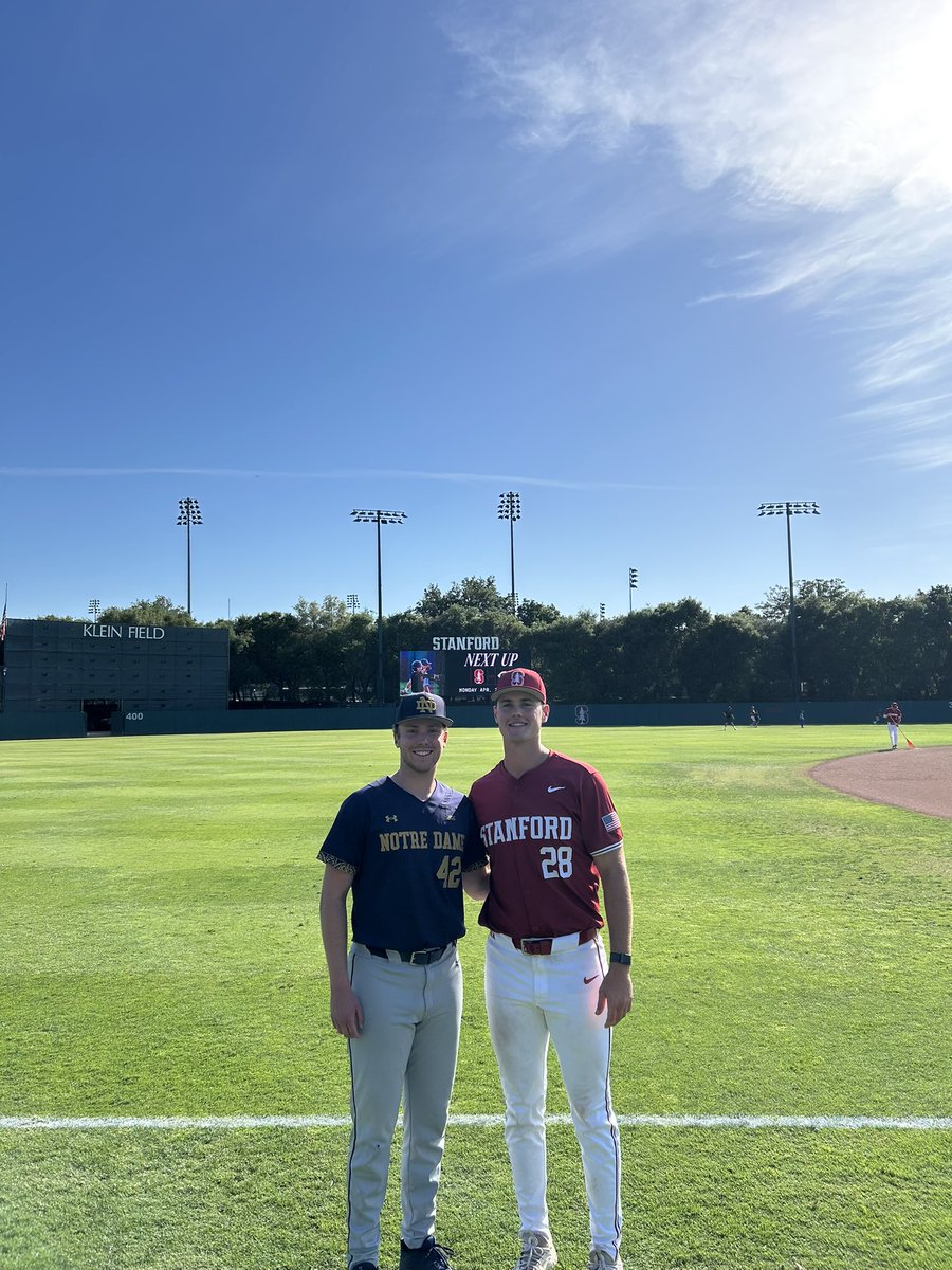 This is what it’s all about. Two Barlow greats, Clark Gilmore and Matt Scott battling it out in the ACC. #family