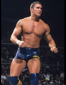 _kennythoughts's tweet photo. RANDY ORTON PAYING TRIBUTE TO HIS OG TRUNKS! https://t.co/2KlXFU4pI4