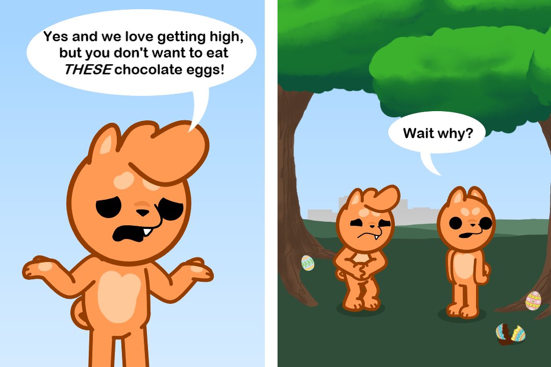 MrMiraculon's tweet image. Happy Egg Day everyone! Though, Pups have to be VERY careful on this day, you never know where those eggs actually come from... #Buffpup #shiabun