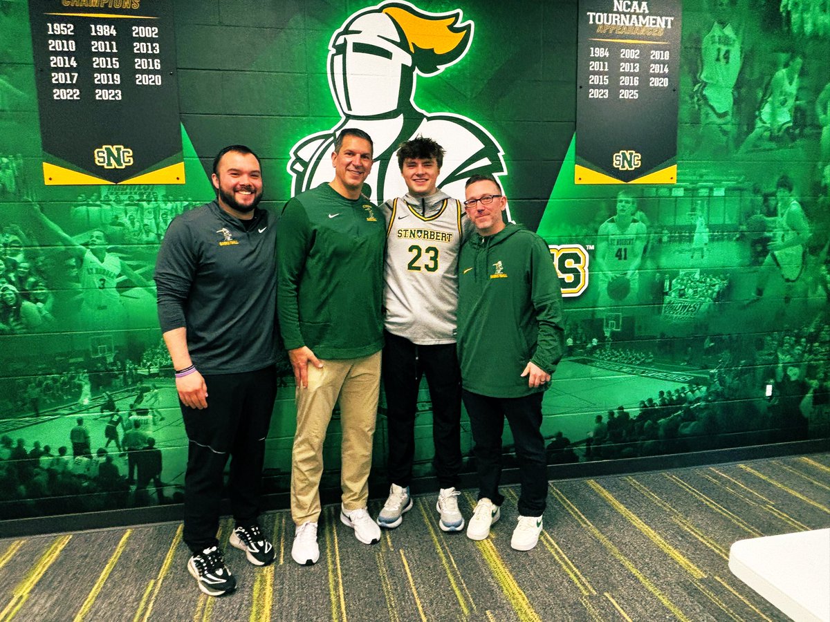 Evan Kern (@evan_kern14) on Twitter photo After a great visit this past weekend at St. Norbert College, I am blessed to receive my first offer to play college basketball! Thank you to the entire St. Norbert coaching staff for the opportunity! <a href="/NBW_hoops/">New Berlin West Bball</a> <a href="/pcf24up/">24:Up</a> <a href="/WisBBYearbook/">Mark Miller</a> <a href="/ColtonWilson23/">Colton Wilson</a> <a href="/PrepHoops_WI/">Prep Hoops Wisconsin</a> <a href="/SNCMensBB/">SNC Men's Basketball</a> After a great visit this past weekend at St. Norbert College, I am blessed to receive my first offer to play college basketball! Thank you to the entire St. Norbert coaching staff for the opportunity! <a href="/NBW_hoops/">New Berlin West Bball</a> <a href="/pcf24up/">24:Up</a> <a href="/WisBBYearbook/">Mark Miller</a> <a href="/ColtonWilson23/">Colton Wilson</a> <a href="/PrepHoops_WI/">Prep Hoops Wisconsin</a> <a href="/SNCMensBB/">SNC Men's Basketball</a>