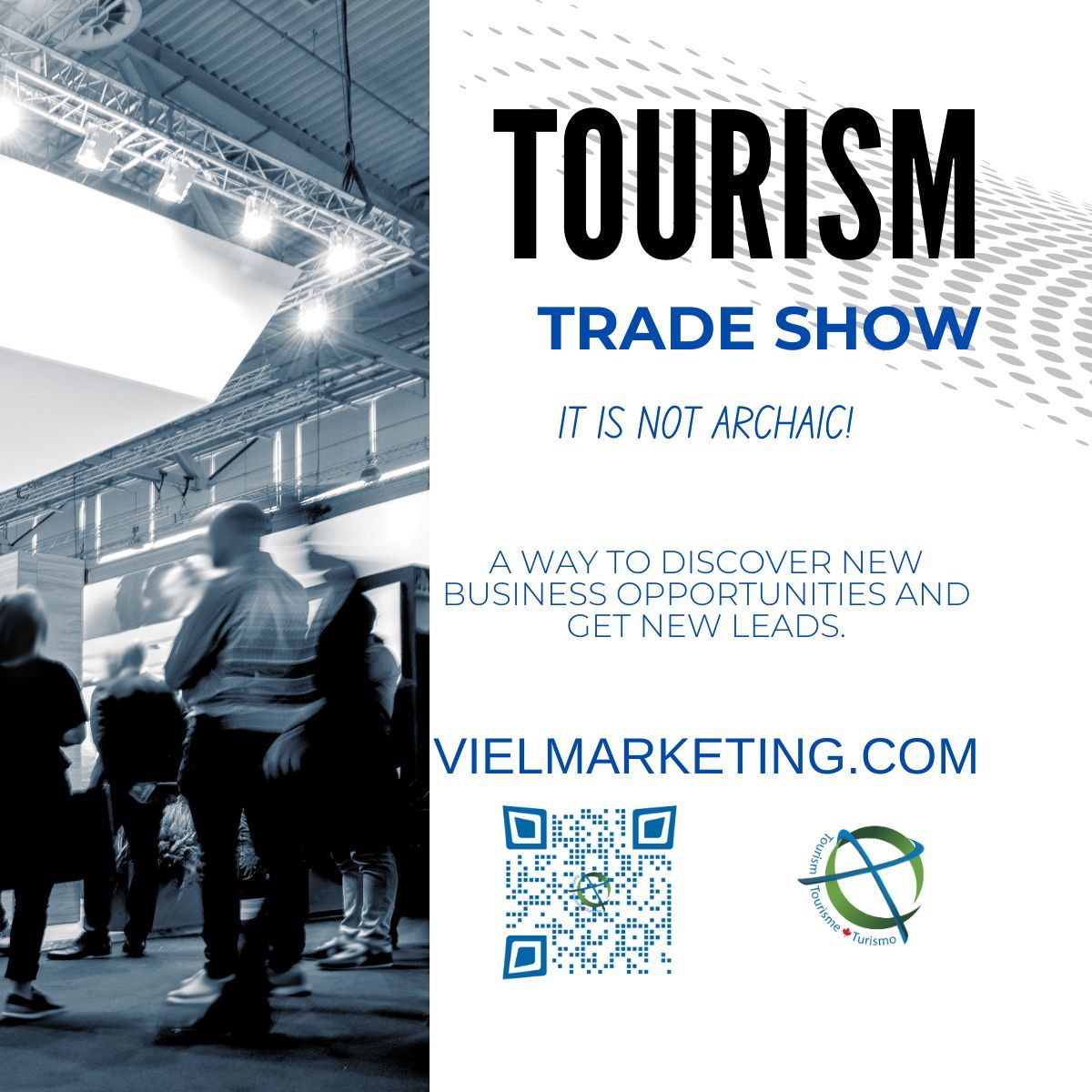 Hurry up, some #tradeshows are starting soon!