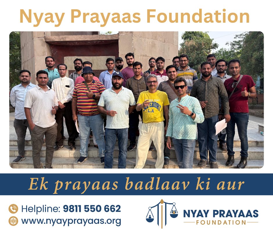⚖️ Justice means standing for what's right — not just for one gender, but for every human.

A father. A son. A brother. A husband.
They too cry for justice, but are met with silence.

It’s time to raise our voice—not for revenge, but for real equality.
#NyayPrayaas4Men
