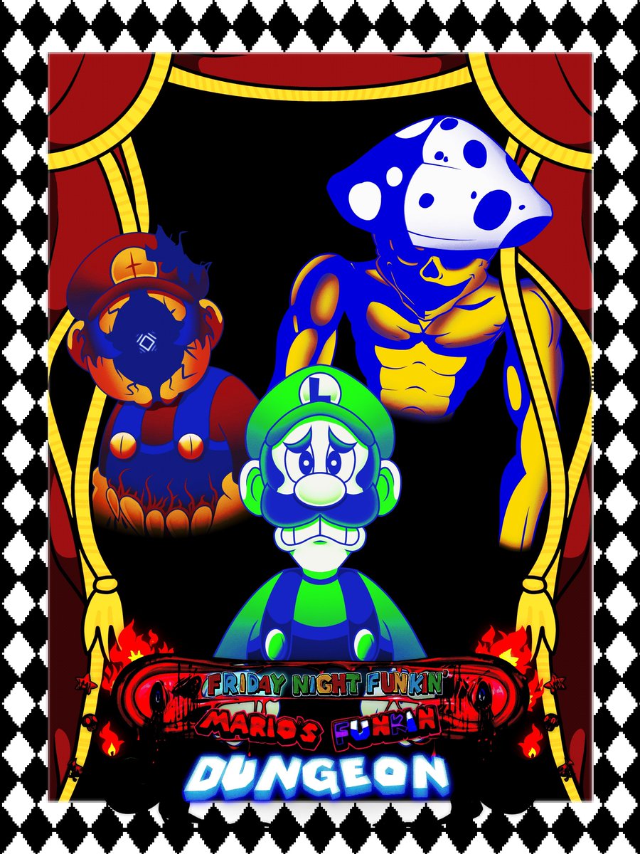 Happy Easter and 4/20 everyone!!
From your best pal M̴̥̺̳̍ư̶͊̇̈́͊tkifier!

Wonderful Promo art by <a href="/BubsterBruh/">bubster_bubby</a> 
#mariocreepypasta #fnf #horrorbrew #exe #mario #supermario #fridaynightfunkin #mariosfunkindungeon #horrorbrewcommunity #Easter2025 #Easter #crucismortem #fnfmod