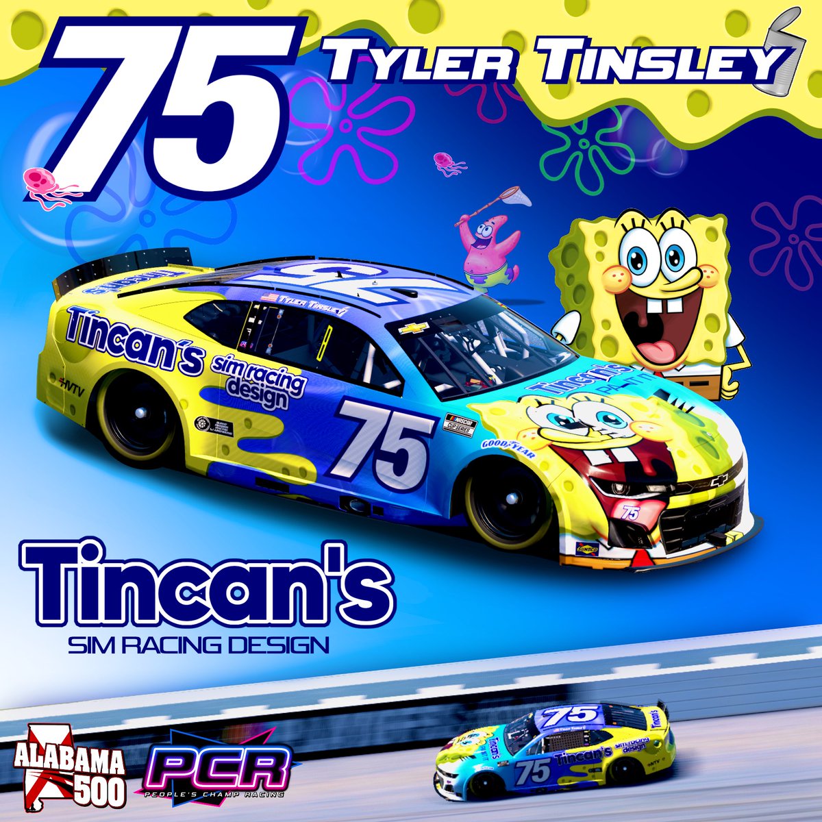 My scheme for the <a href="/IdkPlayer/">Jonathan Ramos</a> Alabama 500, Darlington didn’t go as I wanted, so doing another throwback but to one of my favorite schemes of all time 
——————
<a href="/IceTitan80/">Jaret Lundberg</a> <a href="/dmos105588_/">dmos</a> <a href="/TheBraden_/">B R A D E N</a> <a href="/zmcknny/">Zander McKinney</a>