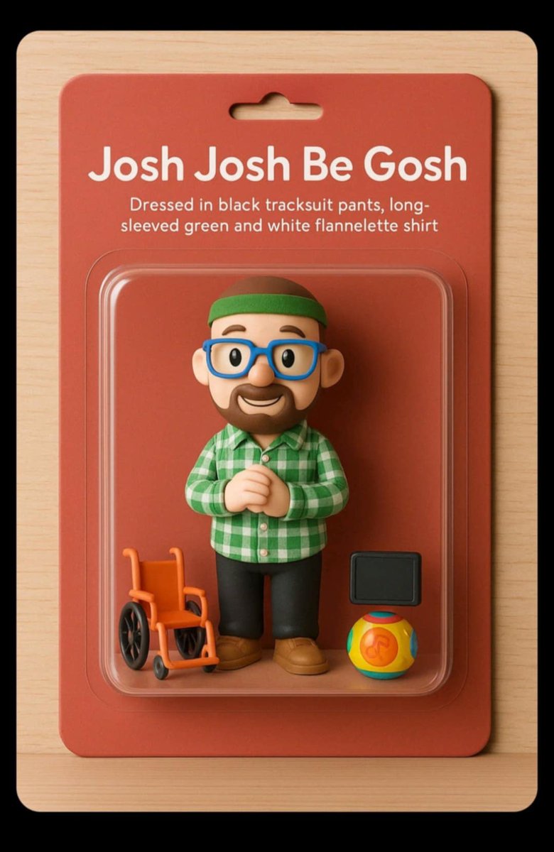 who likes my action figure #TypedByJosh