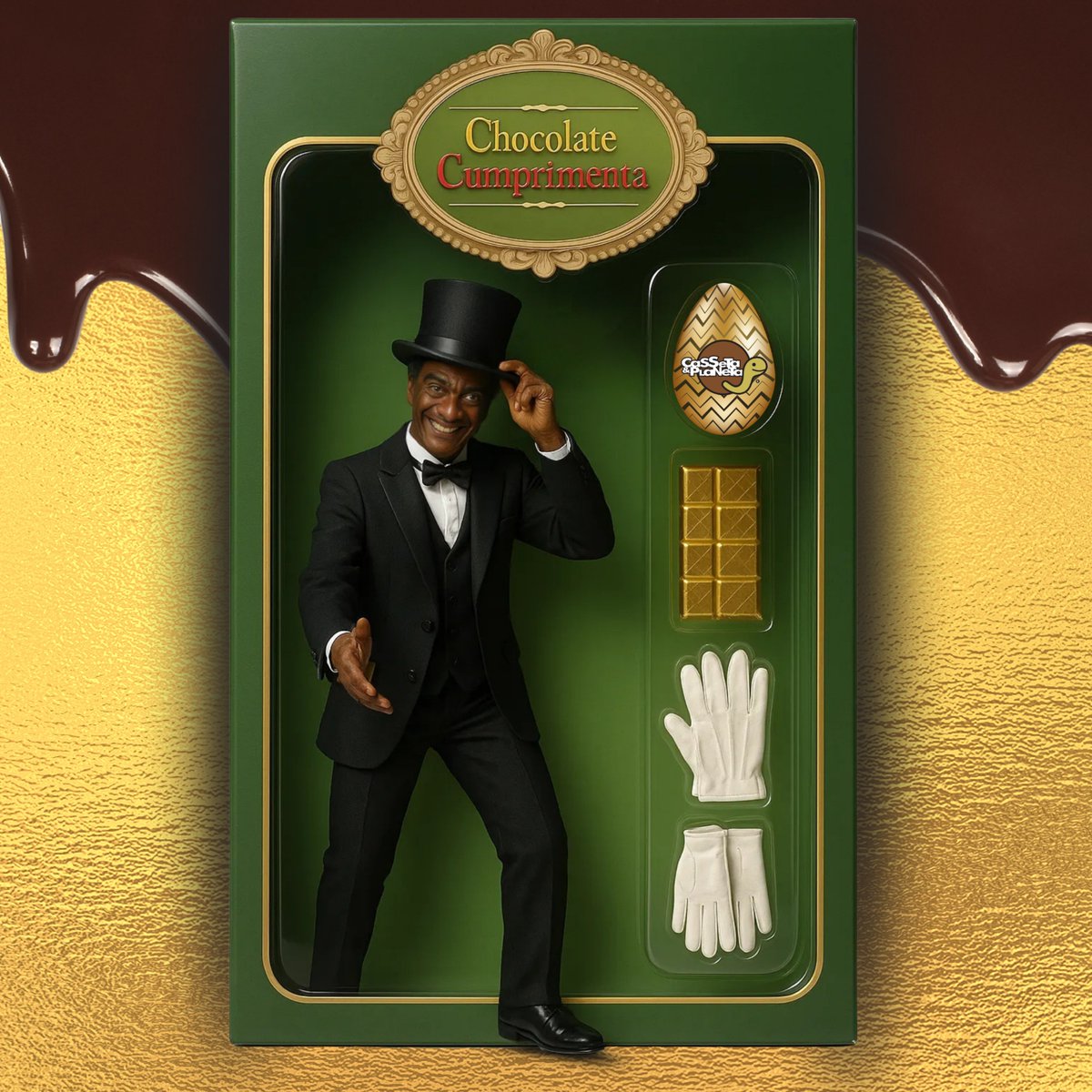 lapena's tweet image. Como tem passado, cidadão?

A família @casseta deseja a todos uma Feliz Páscoa!
 
E recomendações à família, do Chocolate 🍫

#páscoa #felizpáscoa #easter #chocolate #cassetaeplaneta #lapena #cacau