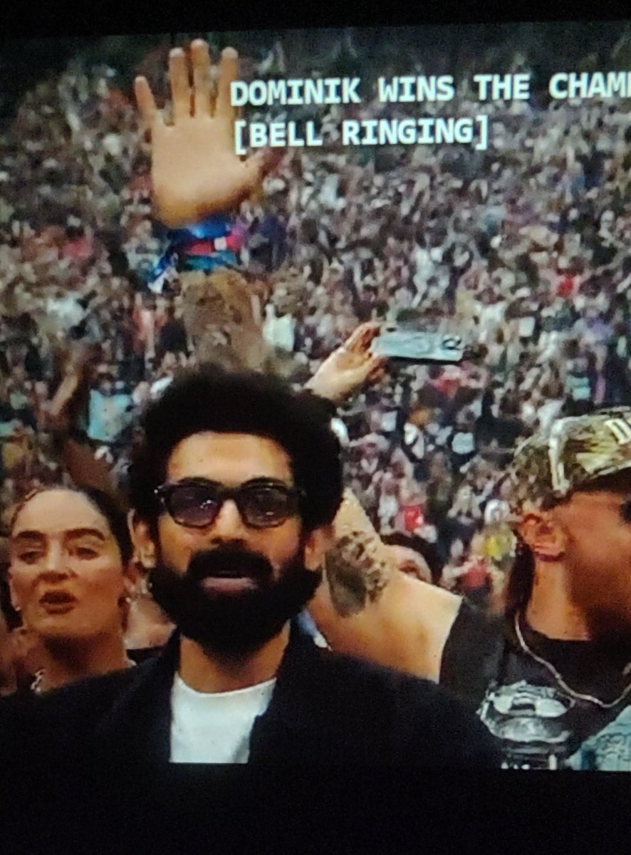 Saw <a href="/RanaDaggubati/">Rana Daggubati</a> at #WrestleMania 

Crazy. Man living the best life of <a href="/WWE/">WWE</a> fan

#WrestleMania41