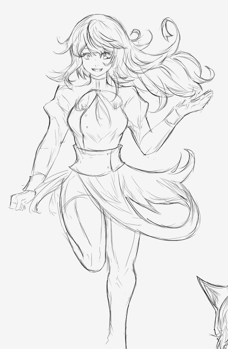 Silvrspeed's tweet image. If you're interested im doing full body sketches of any character for 10$ USD each #ocart #artmoots #artshare
