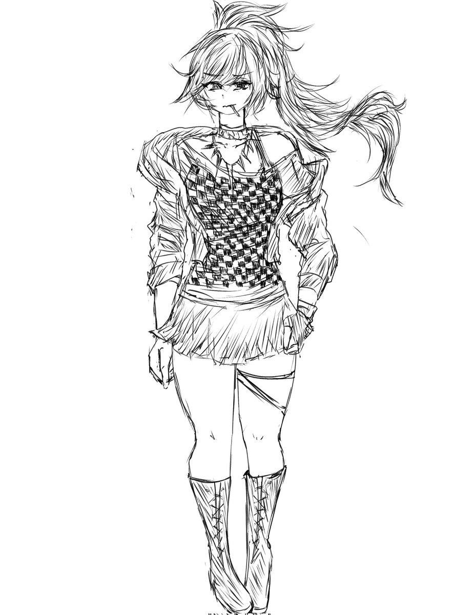 Silvrspeed's tweet image. If you're interested im doing full body sketches of any character for 10$ USD each #ocart #artmoots #artshare