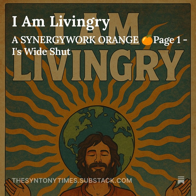 I Am Livingry 

The Noo Gospell and an Alternate Reality Game like no other. 
open.substack.com/pub/thesyntony…