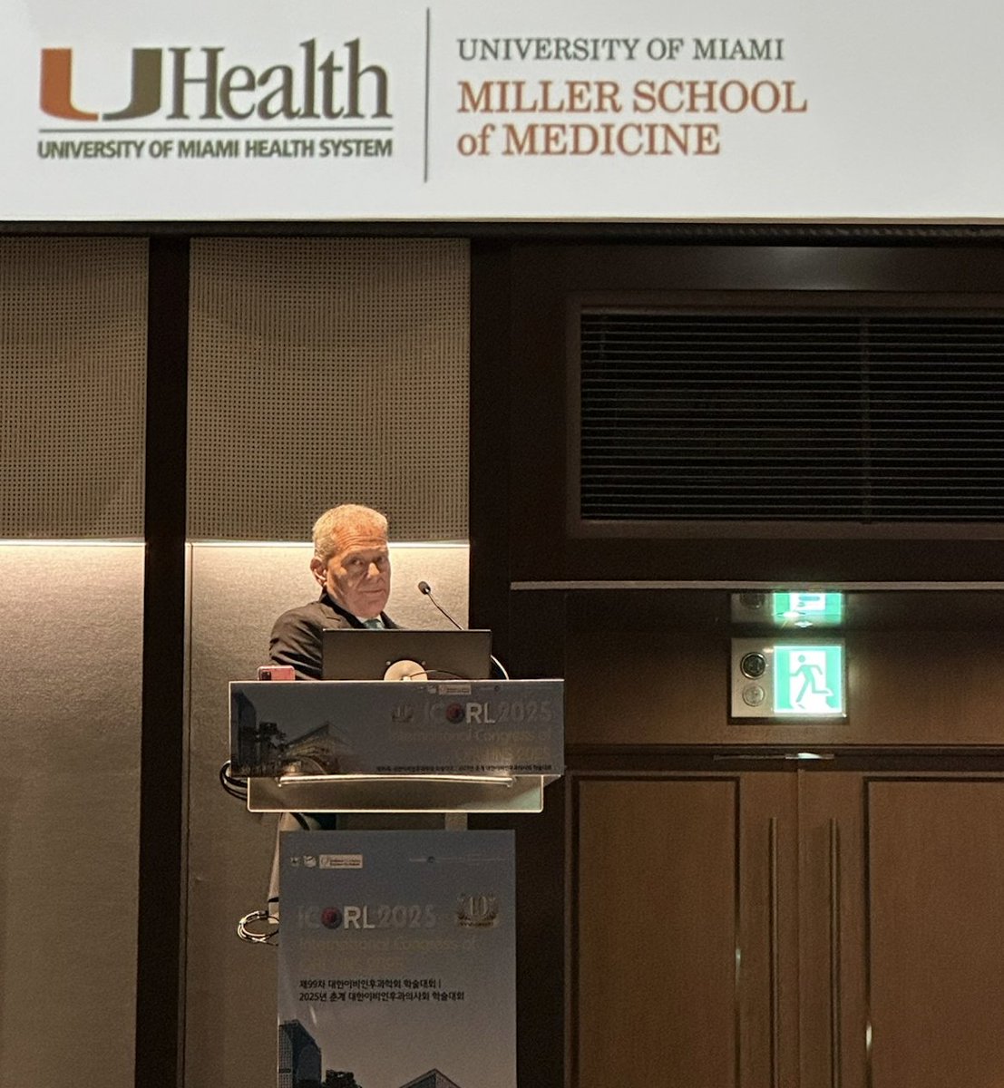 Exciting to see our #Triological leadership making connections overseas at the International Congress of ORL-HNS held in conjunction with the Annual Congress of Korean Society of ORL-HNS and the Korean Association of ORL-HNS Spring Meeting in Seoul! ow.ly/jt7h50VEwib