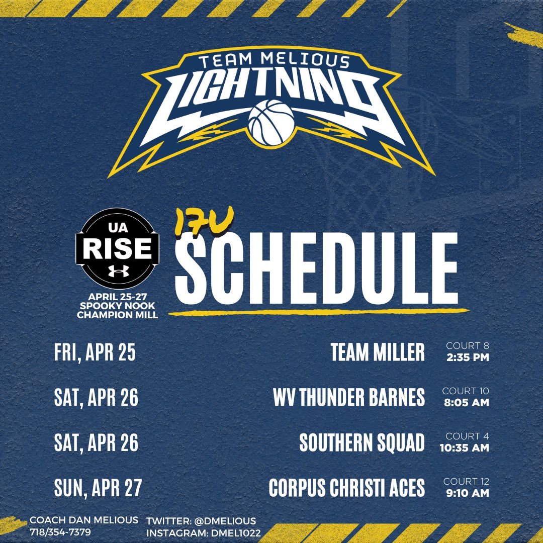 Giada ‘G’ Celetti (@giadaceletti) on Twitter photo Here is my schedule for The Clash in Ohio! So excited to be on the court with my teammates.
<a href="/dmelious/">Dan melious</a> Here is my schedule for The Clash in Ohio! So excited to be on the court with my teammates.
<a href="/dmelious/">Dan melious</a>