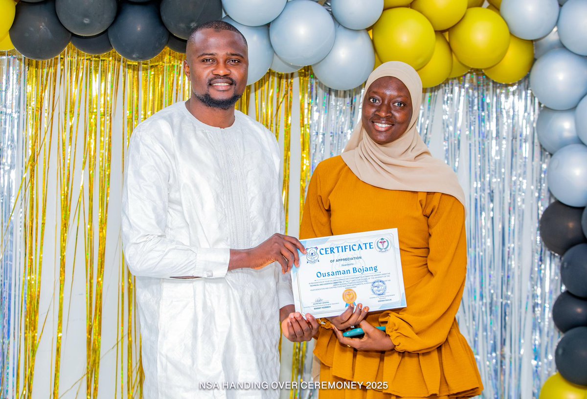 Yesterday, I received formal Invitation To UTG-NSA Handing-Over and Inaugural Ceremonies (Awards Night) in my capacity as the former President of the Students’ Union.The ceremony was held in a unique and private manner, highlighting the impressive achievements of the association.