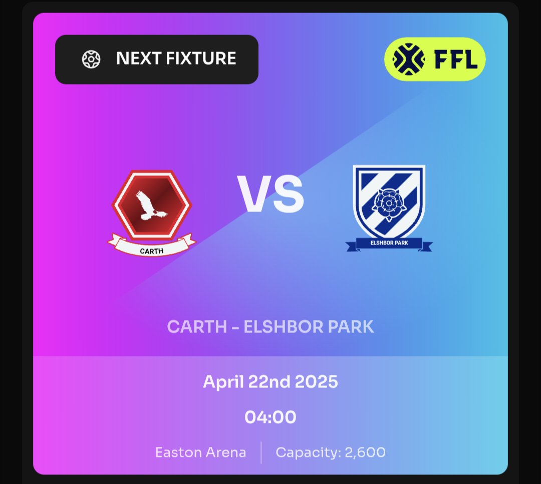 elshborparkfc's tweet image. On the road to @CarthFC 

Big game for us both. 

COYR 🏵️