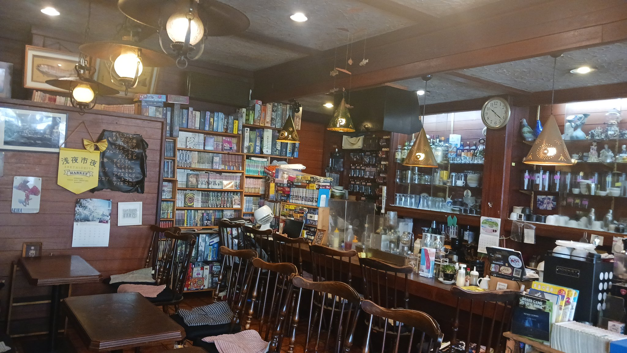 喫茶あかねのマスター@浅草(ボードゲームの遊べる喫茶店