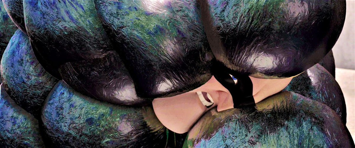 Blonde Mr. Incredible, broken and humiliated: sticky black blobs bombard him, tangling in his golden chest hair, inflating against his growing beard. "No… my blonde hair’s filthy… I’m pathetic!" he sobs, as the blobs dominate him, forcing a climax. Pure heat. 🔥🔥🔥🔥