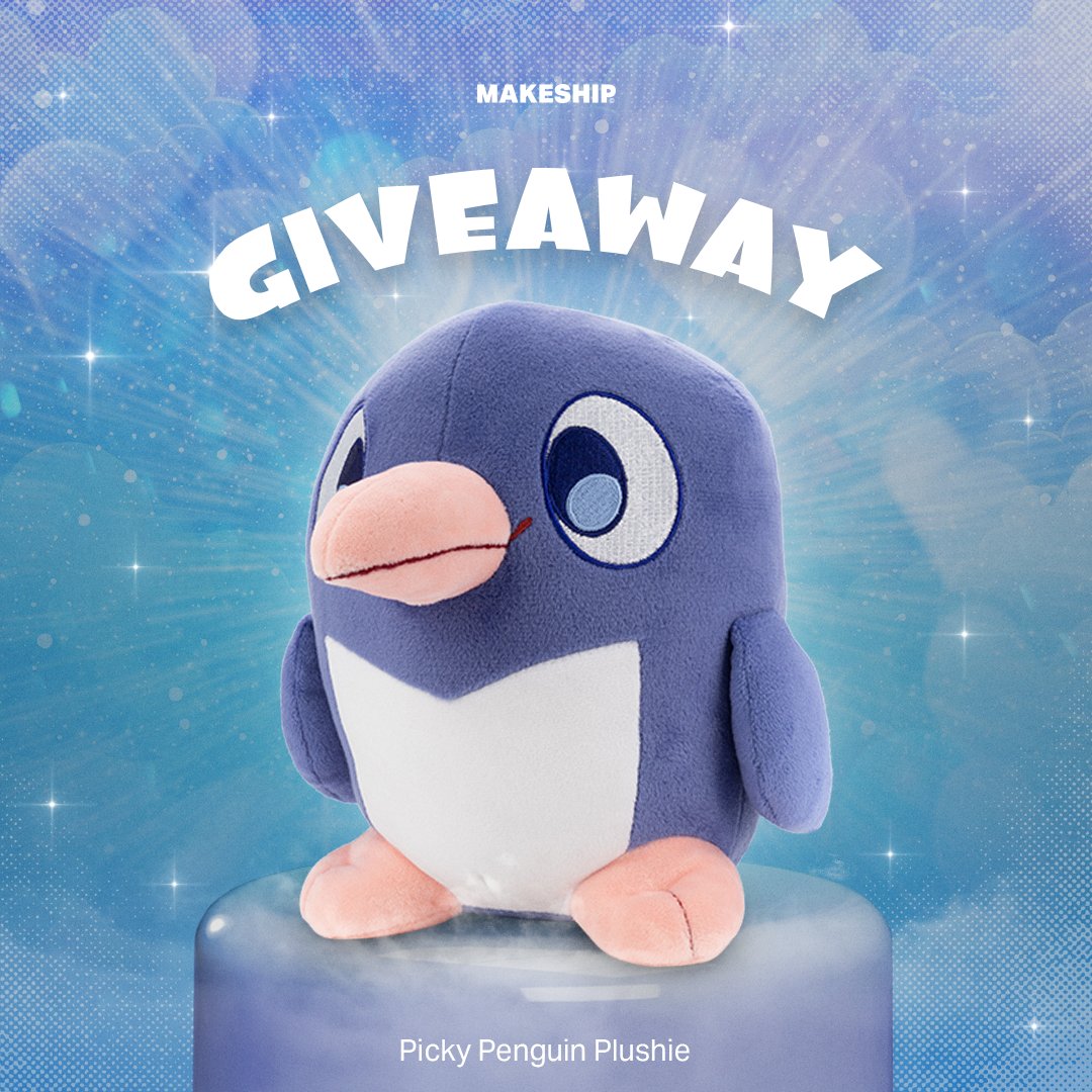 NicoB7700's tweet image. Hey Penguins! 🎉 It's giveaway time! 🎉

We’re giving you guys a chance to win 1 of 2 Picky Penguin plushies 🐧

How to enter?
1. Follow @makeship &amp;amp; @NicoB7700
2. RT this post

Contest ends on April 22th. Best of luck!