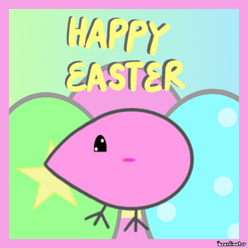 Brandimator's tweet photo. Happy #Easter from Borbmingo! 🦩 https://t.co/tjAPTwaEp9