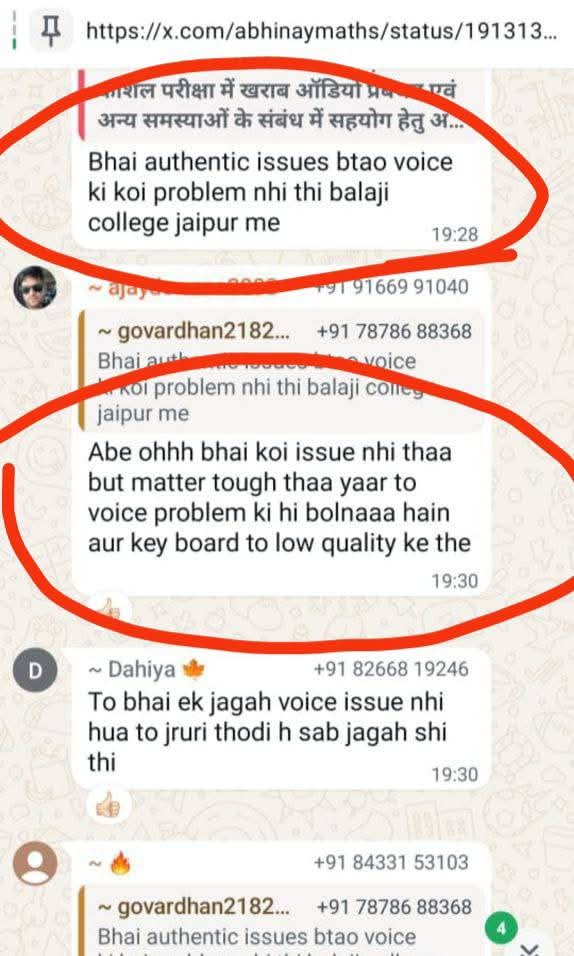 Bh4hTZkqBgEWGRu's tweet photo. These are proofs that there was no issue in the Skill test of SSC STENO 2024 on 16th April 2025. They are demanding reskill  because they were not prepared enough to keep up the test. I request ssc not to consider fake claims. #No_Reskill_SSC_Steno2024
#No_Reskill
#We_support_SSC https://t.co/AcamOhVTm3