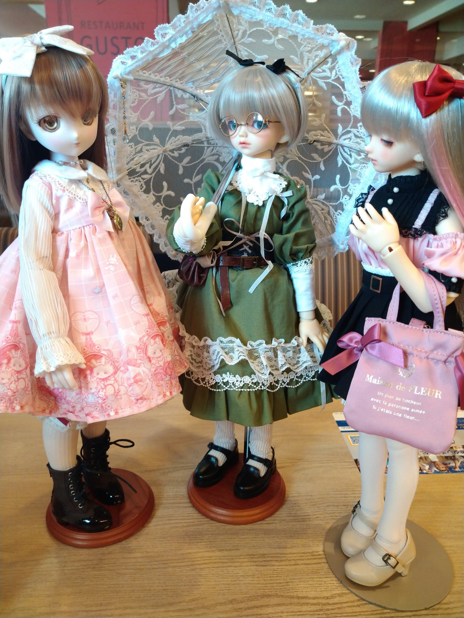 完売御礼】「はなさき小町」 MDD・SDM通用 2WAY ドール服 羽織