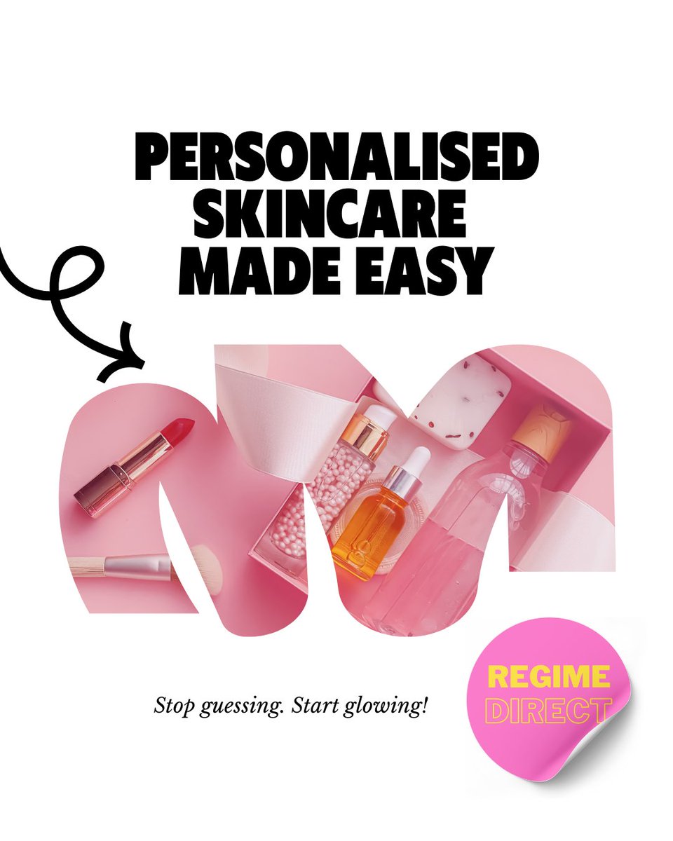 CareRegime's tweet photo. Tired of skincare that promises the world but delivers...meh? 😒 What if your routine was as unique as YOU? Discover the power of personalised skincare. Ready to ditch the guesswork? Click the link in bio to learn more! 💫 #PersonalisedSkincare #CustomSkincare #SkinGoals #MHHSBD https://t.co/rhkpaX43AG