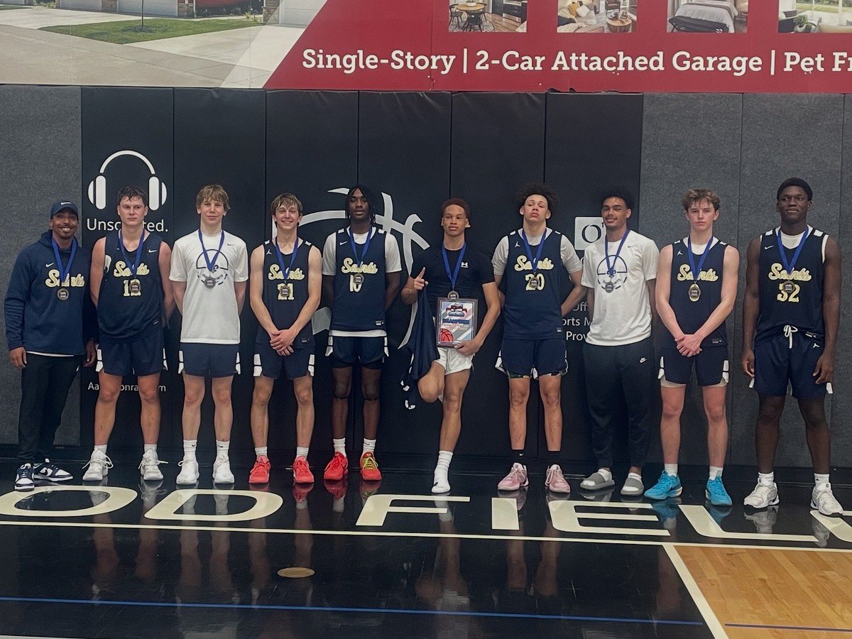 Ohio Saints (@ohiosaints2027) on Twitter photo Ohio Saints Easter Classic 10th/11th Grade Champions. (13-3) heading into the <a href="/Elite40boys/">Elite 40 League (Boys)</a> Grassroots Showcase next weekend! Ohio Saints Easter Classic 10th/11th Grade Champions. (13-3) heading into the <a href="/Elite40boys/">Elite 40 League (Boys)</a> Grassroots Showcase next weekend!