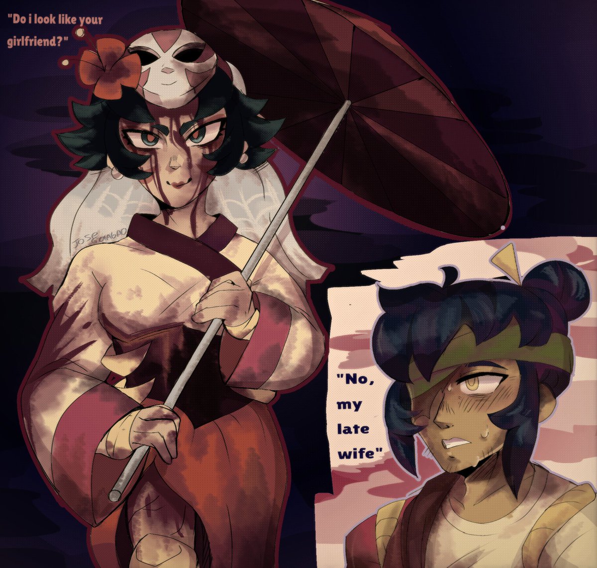 "Just your hair and clothes are different.." #BrawlStars #BrawlStarsKaze