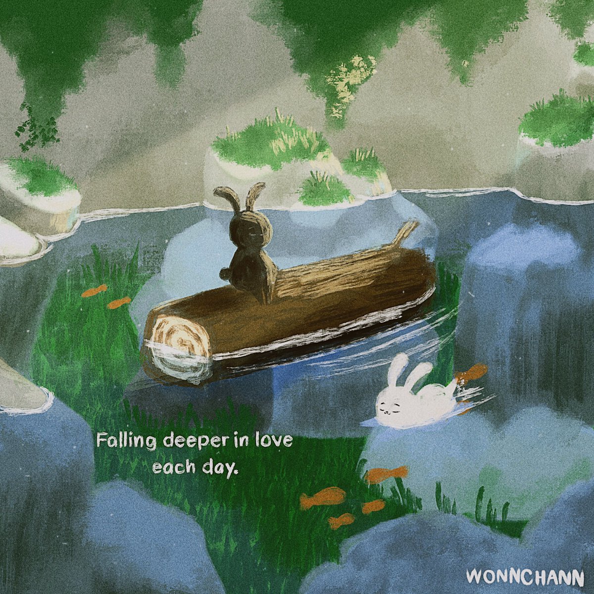 Falling deeper in love each day