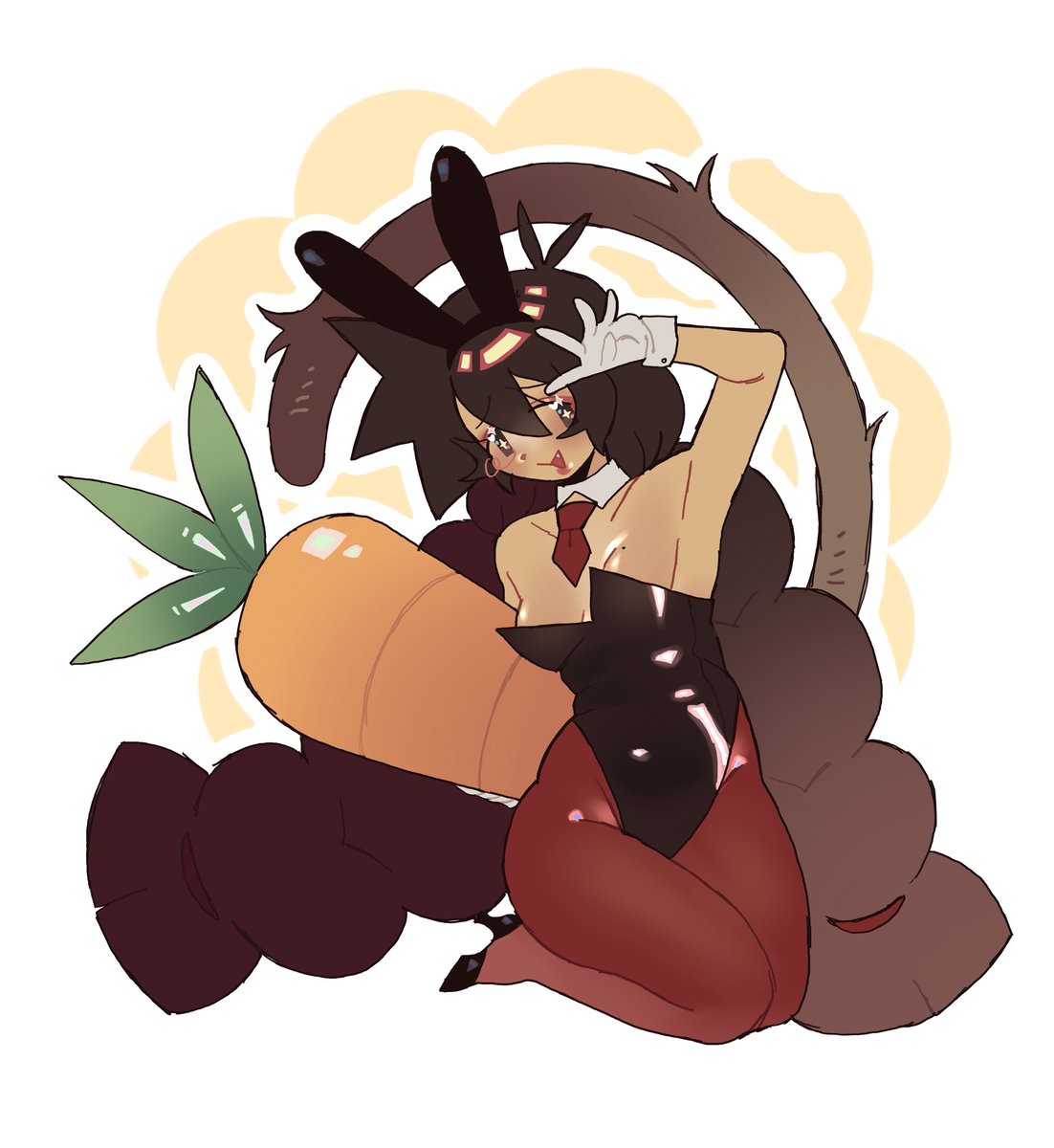 AlienBot__'s tweet image. Bunny day omggggg #dbzoc