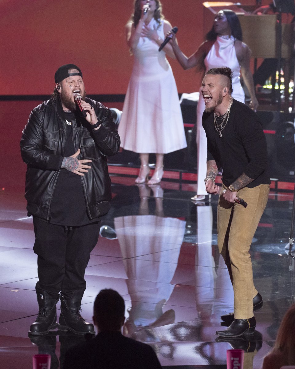 AmericanIdol's tweet image. 🙌 A heartfelt “Hard Fought Hallelujah”! Brandon Lake &amp;amp; Jelly Roll bring the revival on #AmericanIdol!

Watch their performance here: youtu.be/b_bMKZKWKzo